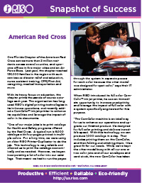 American Red Cross Snapshot of Success