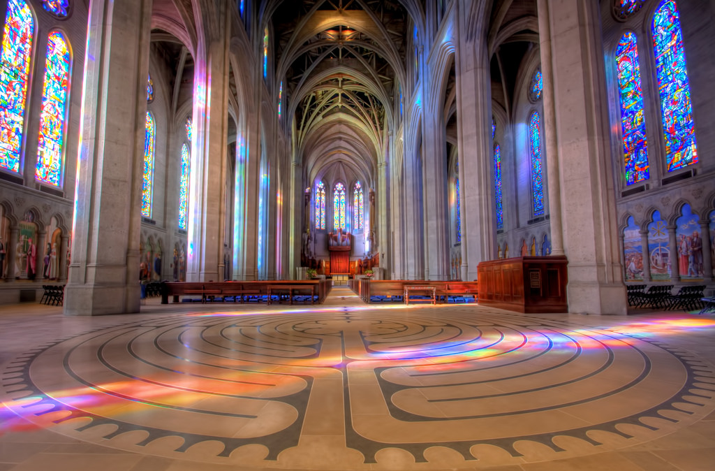 Grace Cathedral Labyrinth Floor